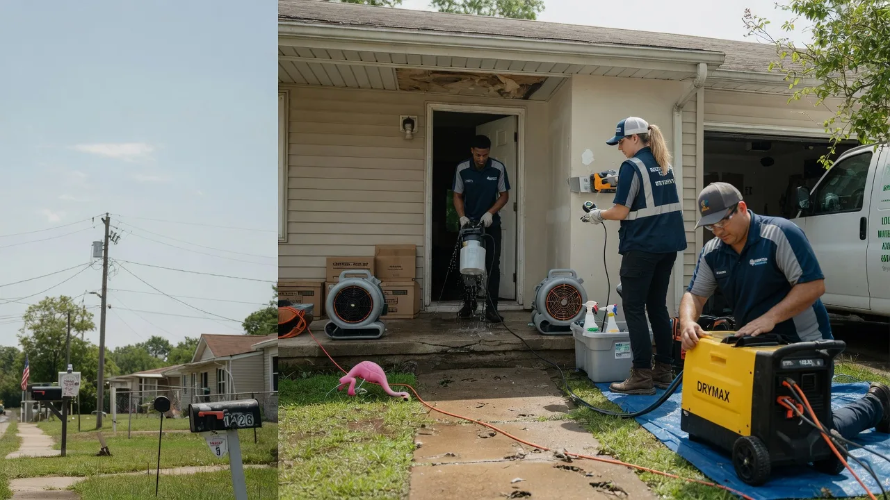 Storm Damage Water Removal in Prairie City, IL near me